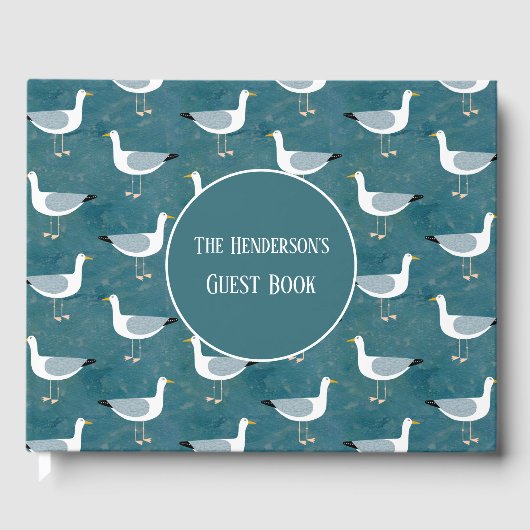 Fun Seagull Gastenboek (Voorkant)