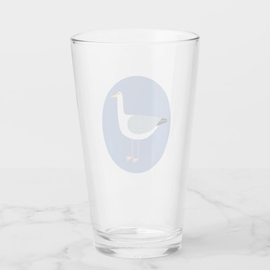 Fun Seagull Glas (Achterkant)