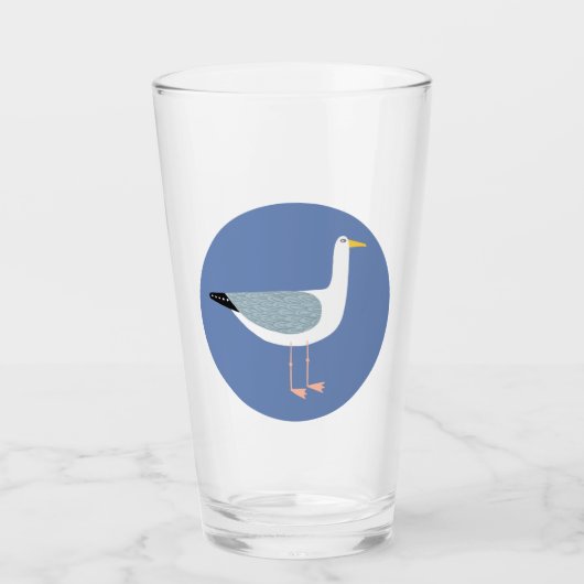 Fun Seagull Glas (Voorkant)
