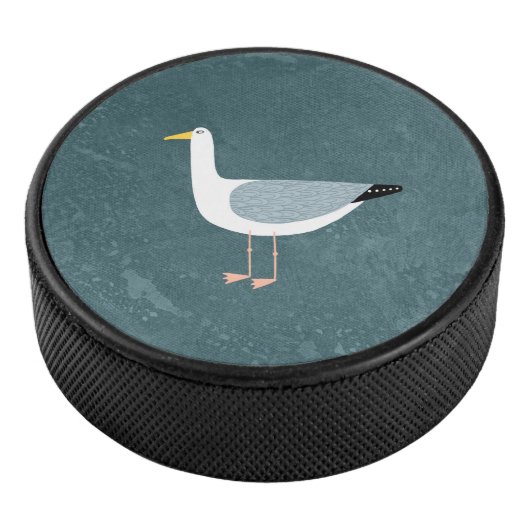 Fun Seagull Hockey Puck (3/4)
