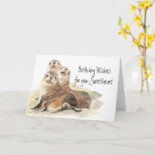 Fun Seals of Approval Lieverd de Beste Kaart (Gele Bloem)