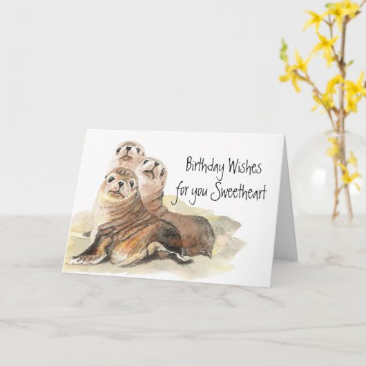 Fun Seals of Approval Lieverd de Beste Kaart (Gele Bloem)