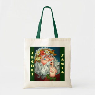 FUN SECRET SANTA GIFT BAG HOLIDAY TASSEN BAGES