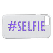 Fun "Selfie" Polka Dot Case-Mate iPhone Case (Achterkant (Horizontaal))