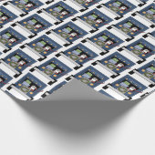 Fun Semi-vrachtwagenchauffeur Sinterpartij betegel Cadeaupapier (Hoek)