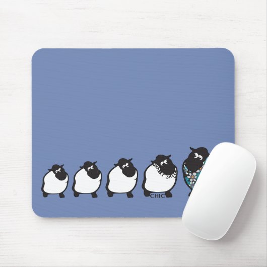 Fun Shabby Sheep Mousemat Muismat (Met muis)