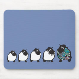Fun Shabby Sheep Mousemat Muismat
