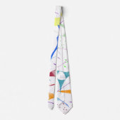 Fun Shapes And Splatters Stropdas (Achterkant)