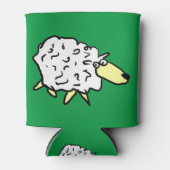 Fun Sheep in een Cartoon stijl Blikjeskoeler (Voorkant)
