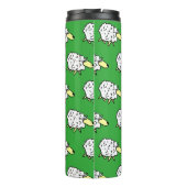 Fun Sheep in een Cartoon stijl Thermosbeker (Achterkant)
