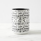 Fun Sheet Music Notes Musician art Mok (Midden)