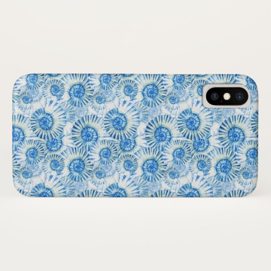 Fun Shell Pattern Case-Mate iPhone Case (Achterkant (horizontaal))