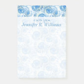 Fun Shell Pattern | Jouw namen toevoegen Post-it® Notes (Voorkant)