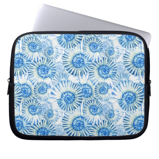 Fun Shell Pattern Laptop Sleeve (Voorkant)
