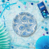 Fun Shell Pattern Papieren Bordje (Feest)