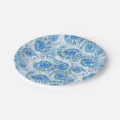 Fun Shell Pattern Papieren Bordje (Gekanteld)