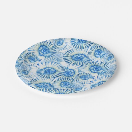 Fun Shell Pattern Papieren Bordje (Gekanteld)
