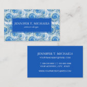 Fun Shell Pattern Visitekaartje (Voorkant / Achterkant)