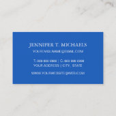 Fun Shell Pattern Visitekaartje (Achterkant)