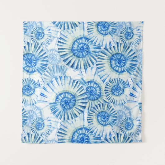 Fun Shell Pattern Wandkleed (Voorkant (horizontaal))