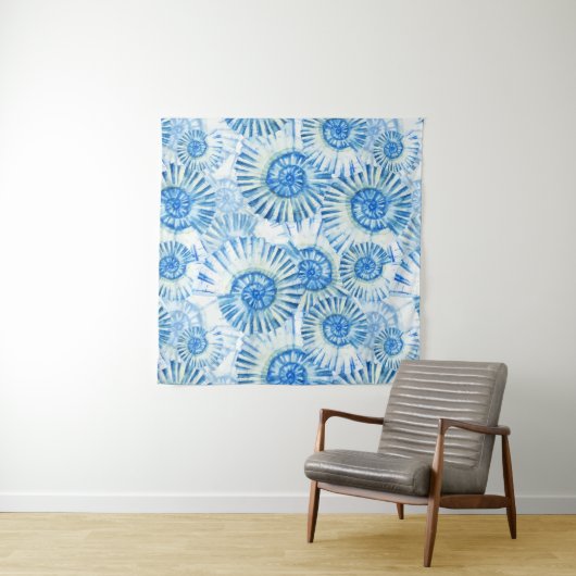 Fun Shell Pattern Wandkleed (In Situ (horizontaal))