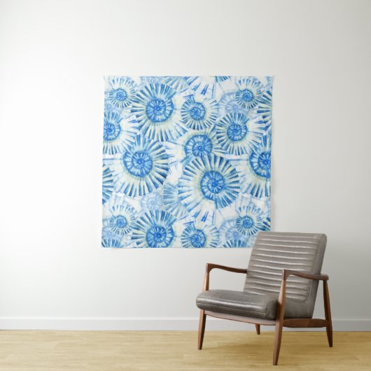 Fun Shell Pattern Wandkleed (In situ)