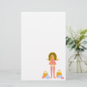 Fun Shopping Thed Briefpapier (Staand voorkant)