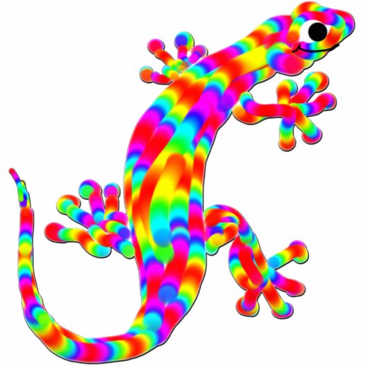 Fun Sidney Salamander Free Standing Sculpture Staand Fotobeeldje (Voorkant)