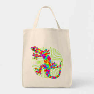 Fun Sidney Salamander Grocery Canvas tas