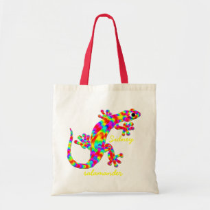 Fun Sidney Salamander Tiny Canvas tas