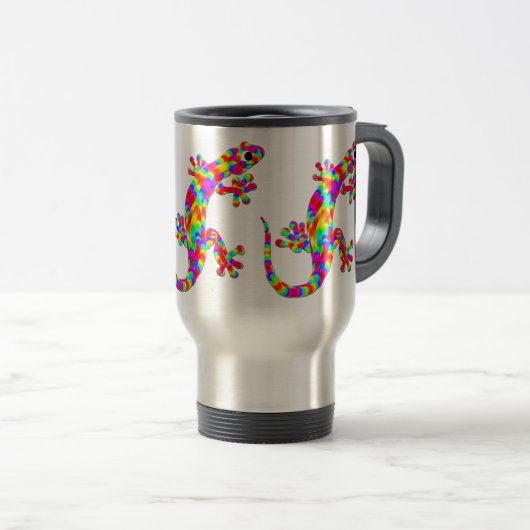 Fun Sidney Salamander Travel Mug Reisbeker (Voorkant rechts)