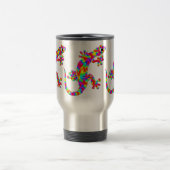 Fun Sidney Salamander Travel Mug Reisbeker (Center)