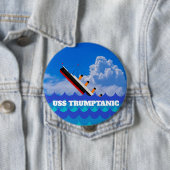 Fun Sinking Trumptanic Ronde Button 4,0 Cm (In situ)