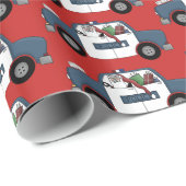 Fun Sinterkletsen van de politie Cadeaupapier (Rol Hoek)