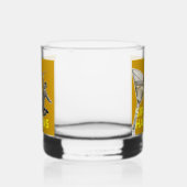 Fun "Sip Happens" cocktail glass Whisky Glas (Rechts)