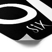 Fun Six Seven 6 7 Meme Design 6 7  Poster (Hoek)