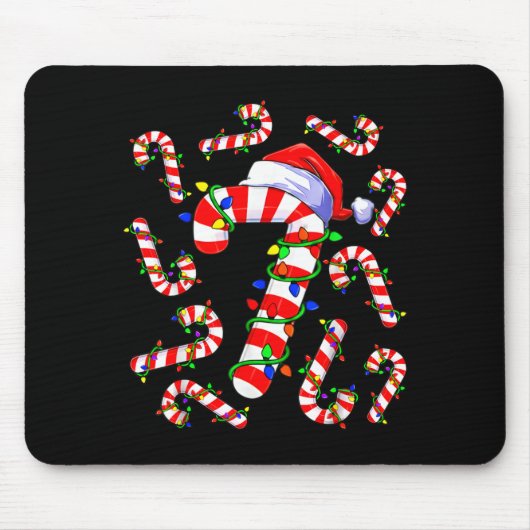 Fun Six Seven 6 7 Meme Design Couples Christmas Ca Muismat (Voorkant)