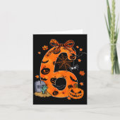 Fun Six Seven 6 7 Meme Design Couples Halloween  Kaart (Voorkant)