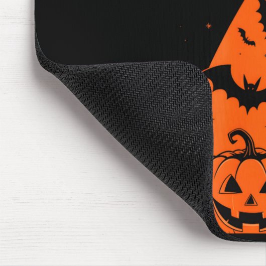 Fun Six Seven 6 7 Meme Design Couples Halloween Muismat (Hoek)