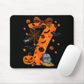 Fun Six Seven 6 7 Meme Design Couples Halloween Muismat (Met muis)