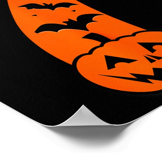 Fun Six Seven 6 7 Meme Design Couples Halloween  Poster (Hoek)