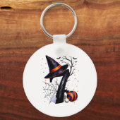 Fun Six Seven 6 7 Meme Design Couples Halloween Sleutelhanger (Voorkant)