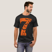 Fun Six Seven 6 7 Meme Design Couples Halloween  T-shirt (Voorkant volledig)