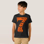 Fun Six Seven 6 7 Meme Design Couples Halloween T-shirt (Voorkant volledig)