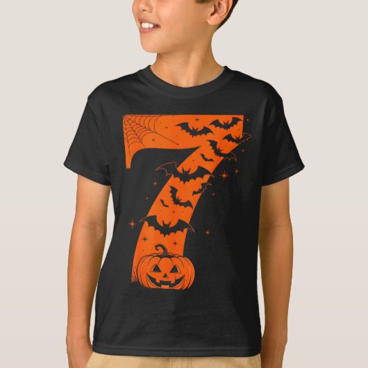 Fun Six Seven 6 7 Meme Design Couples Halloween T-shirt (Voorkant)