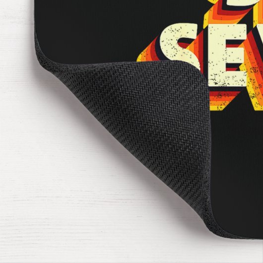 Fun Six Seven 6 7 Meme Design  Muismat (Hoek)