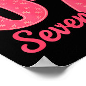 Fun Six Seven 6 7 Meme Design  Poster (Hoek)