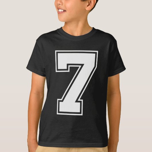 Fun Six Seven 6 7 Meme Design  T-shirt (Voorkant)