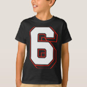 Fun Six Seven 6 7 Meme Design  T-shirt (Voorkant)