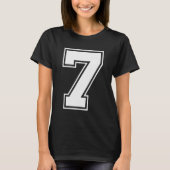Fun Six Seven 6 7 Meme Design  T-shirt (Voorkant)